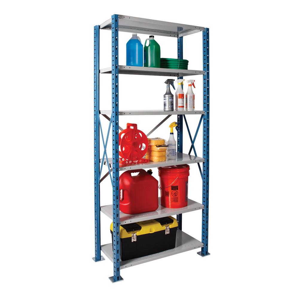 Hallowell Hi-Tech Metal Shelving 725 Dark Gray