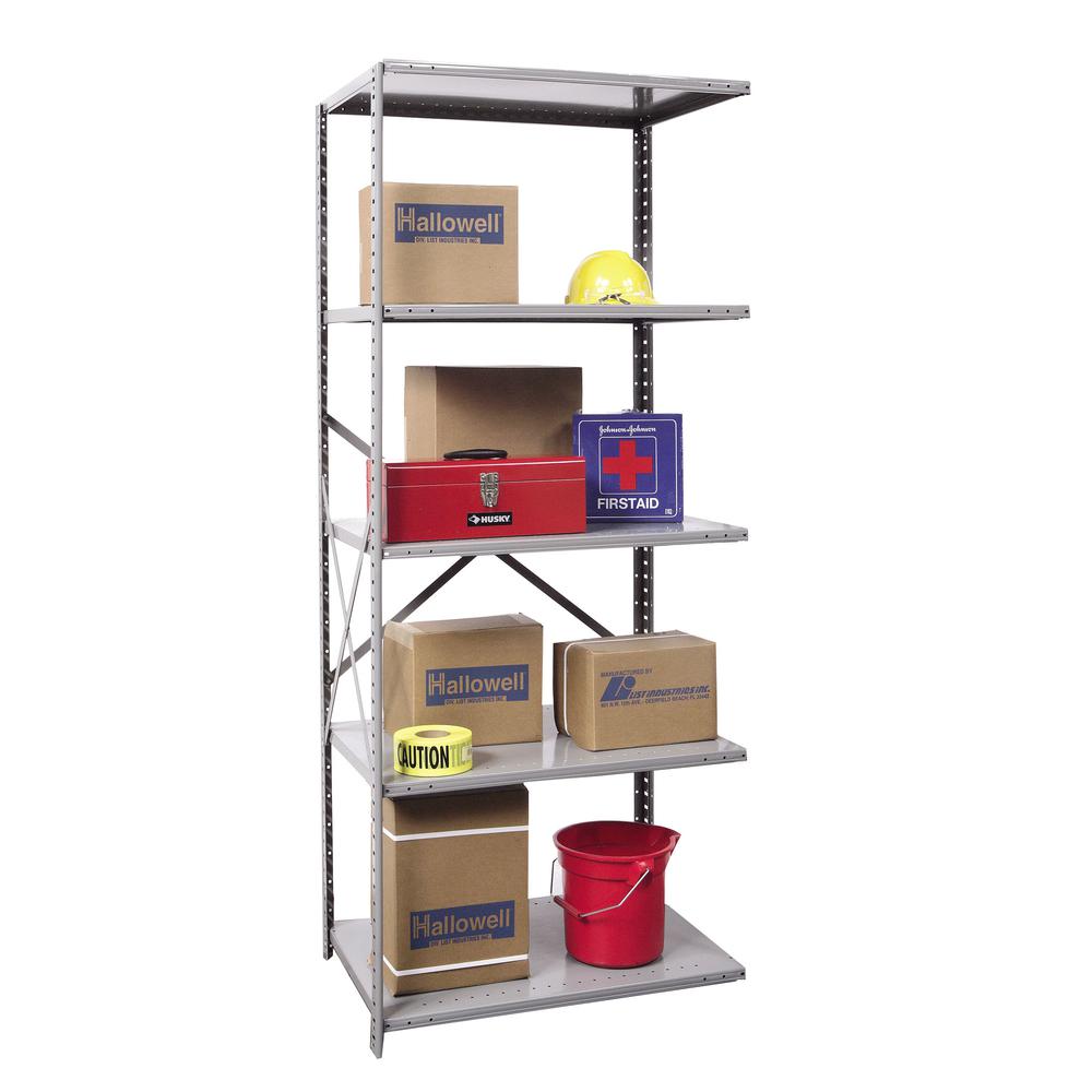 Hallowell Hi-Tech Metal Shelving 725 Dark Gray