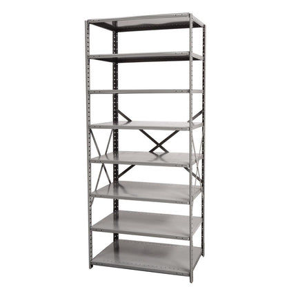 Hallowell Hi-Tech Metal Shelving 725 Dark Gray