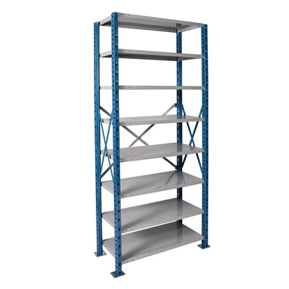 Hallowell Hi-Tech Metal Shelving 725 Dark Gray