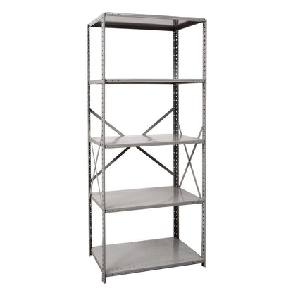 Hallowell Hi-Tech Metal Shelving 725 Dark Gray