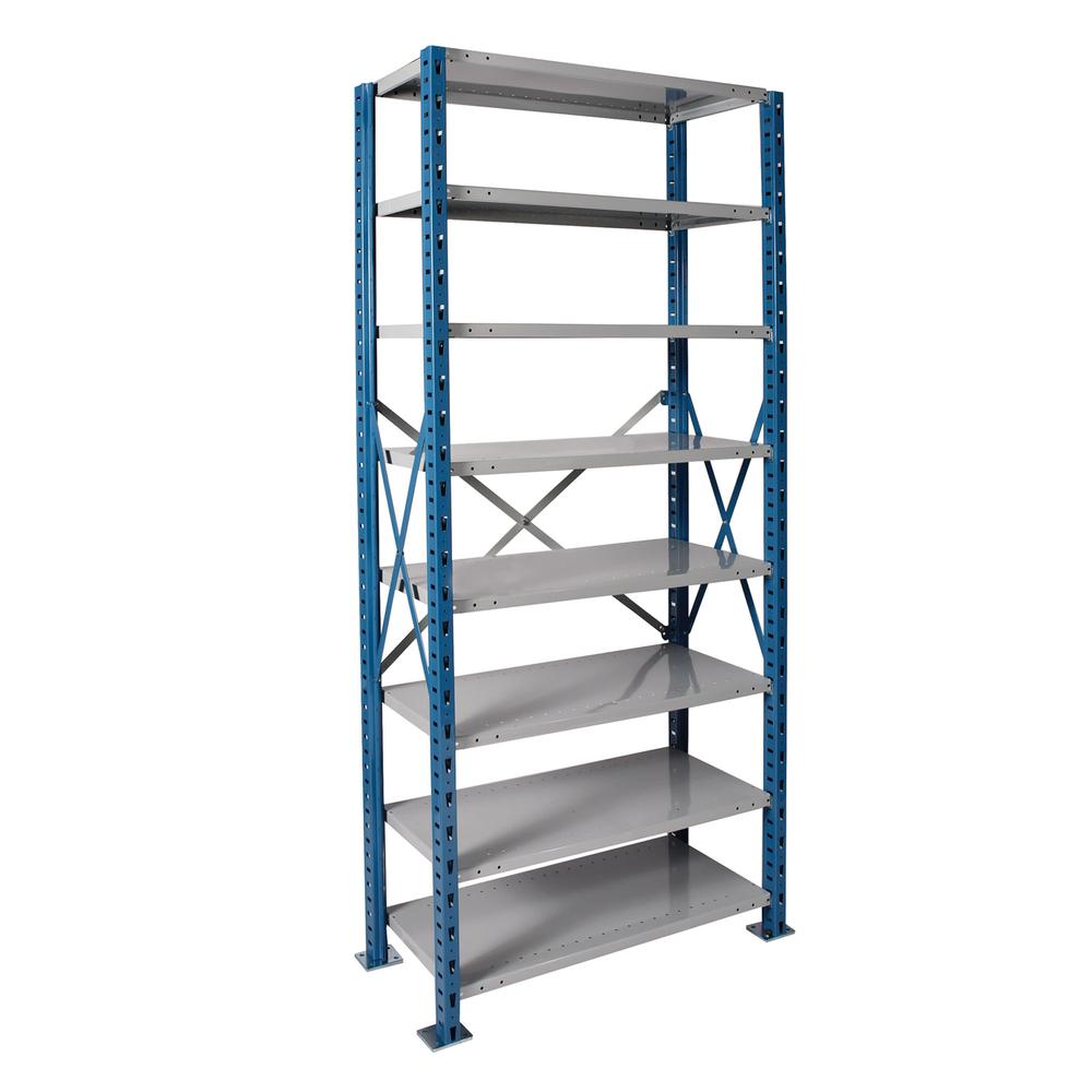 Hallowell Hi-Tech Metal Shelving 725 Dark Gray