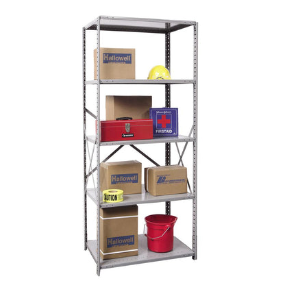 Hallowell Hi-Tech Metal Shelving 725 Dark Gray
