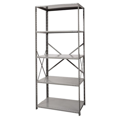 Hallowell Hi-Tech Metal Shelving 725 Dark Gray