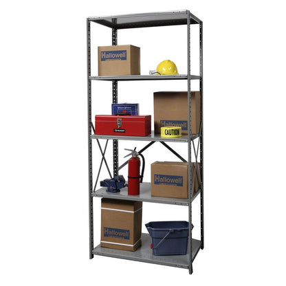 Hallowell Hi-Tech Metal Shelving 725 Dark Gray