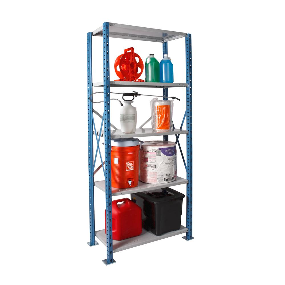 Hallowell Hi-Tech Metal Shelving 725 Dark Gray