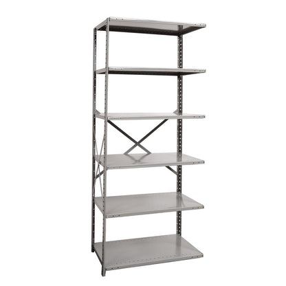 Hallowell Hi-Tech Metal Shelving 725 Dark Gray