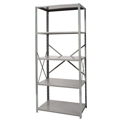 Hallowell Hi-Tech Metal Shelving 725 Dark Gray