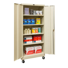 400 Series Mobile Solid Storage Cabinet