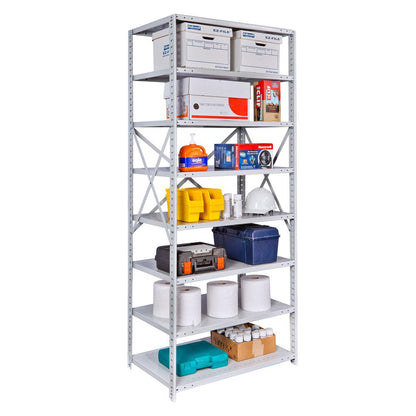MedSafe Antimicrobial Hi-Tech Shelving 711 Light Gray