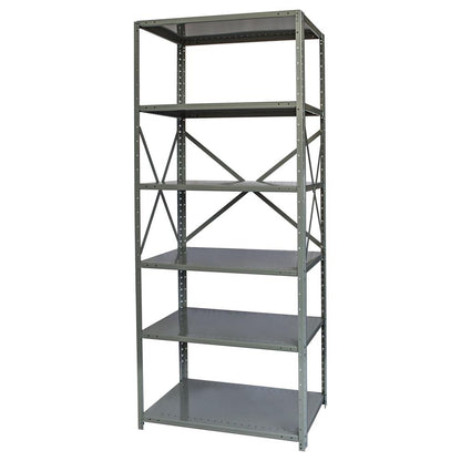 Hallowell Hi-Tech Metal Shelving 725 Dark Gray