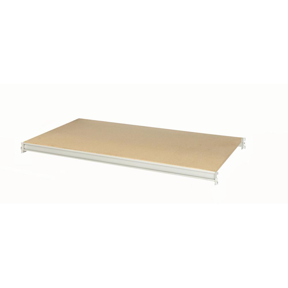 Bulk Rack Additional Level 48"W x 36"D 707 Marine Blue Uprights / 711 Light Gray Beams 1 Level  Includes particle board deck
