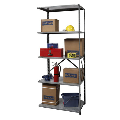 Hallowell Hi-Tech Metal Shelving 725 Dark Gray