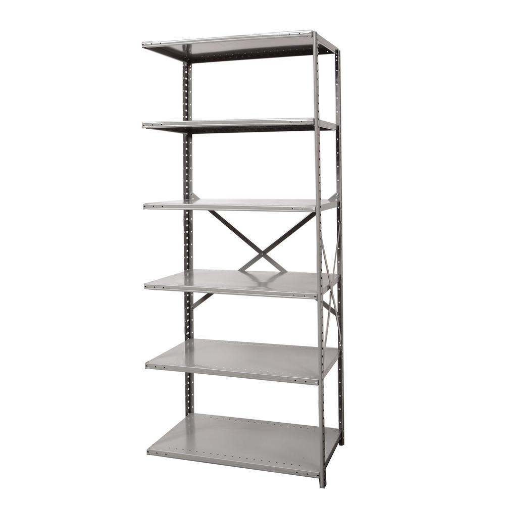 Hallowell Hi-Tech Metal Shelving 725 Dark Gray