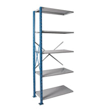 Hallowell H-Post High Capacity Shelving 707 Marine Blue Posts Side Sway Braces