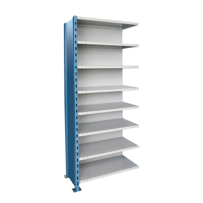 Hallowell H-Post High Capacity Shelving 707 Marine Blue Posts Sides