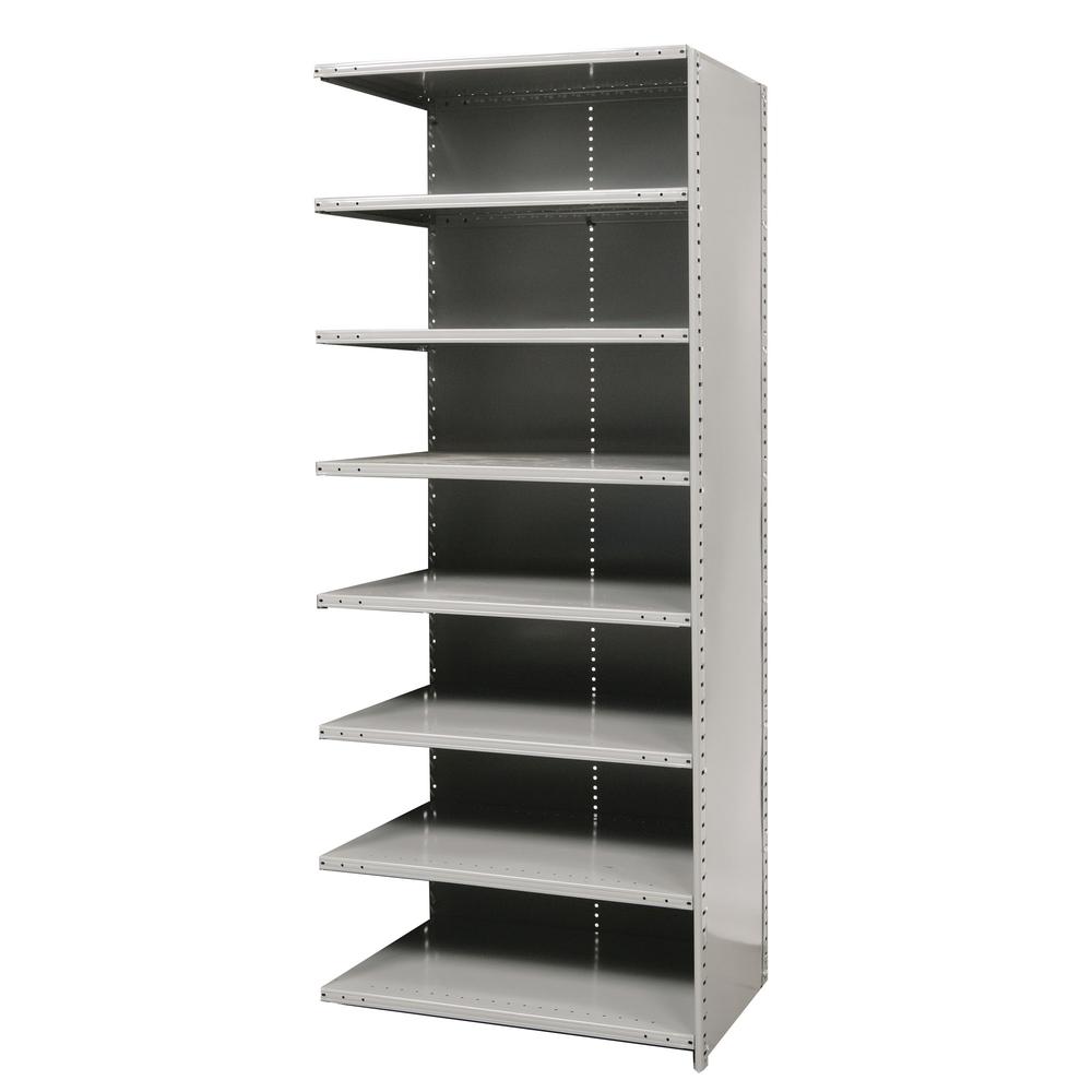 Hallowell Hi-Tech Metal Shelving 725 Dark Gray