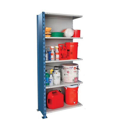 Hallowell H-Post High Capacity Shelving 707 Marine Blue Posts Sides