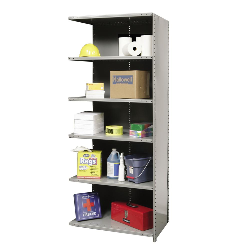 Hallowell Hi-Tech Metal Shelving 725 Dark Gray