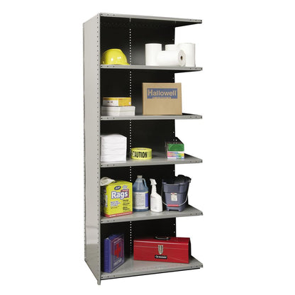Hallowell Hi-Tech Metal Shelving 725 Dark Gray