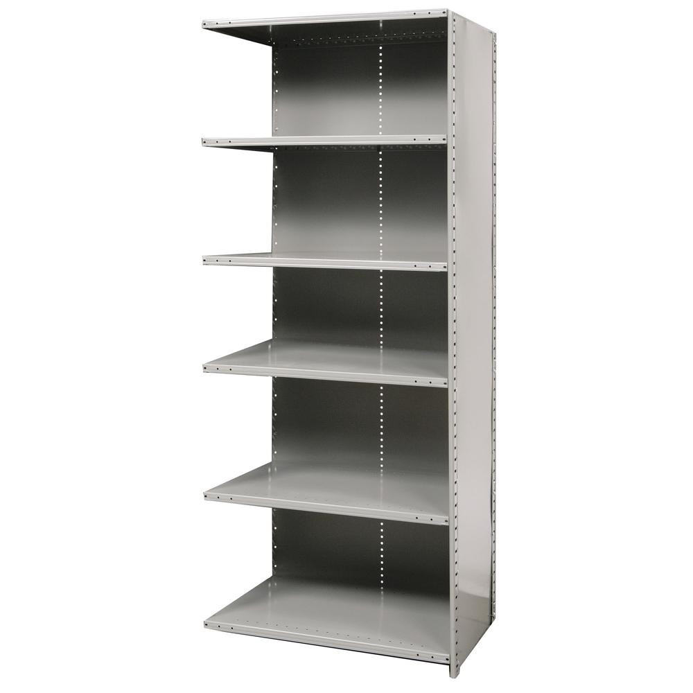Hallowell Hi-Tech Metal Shelving 725 Dark Gray