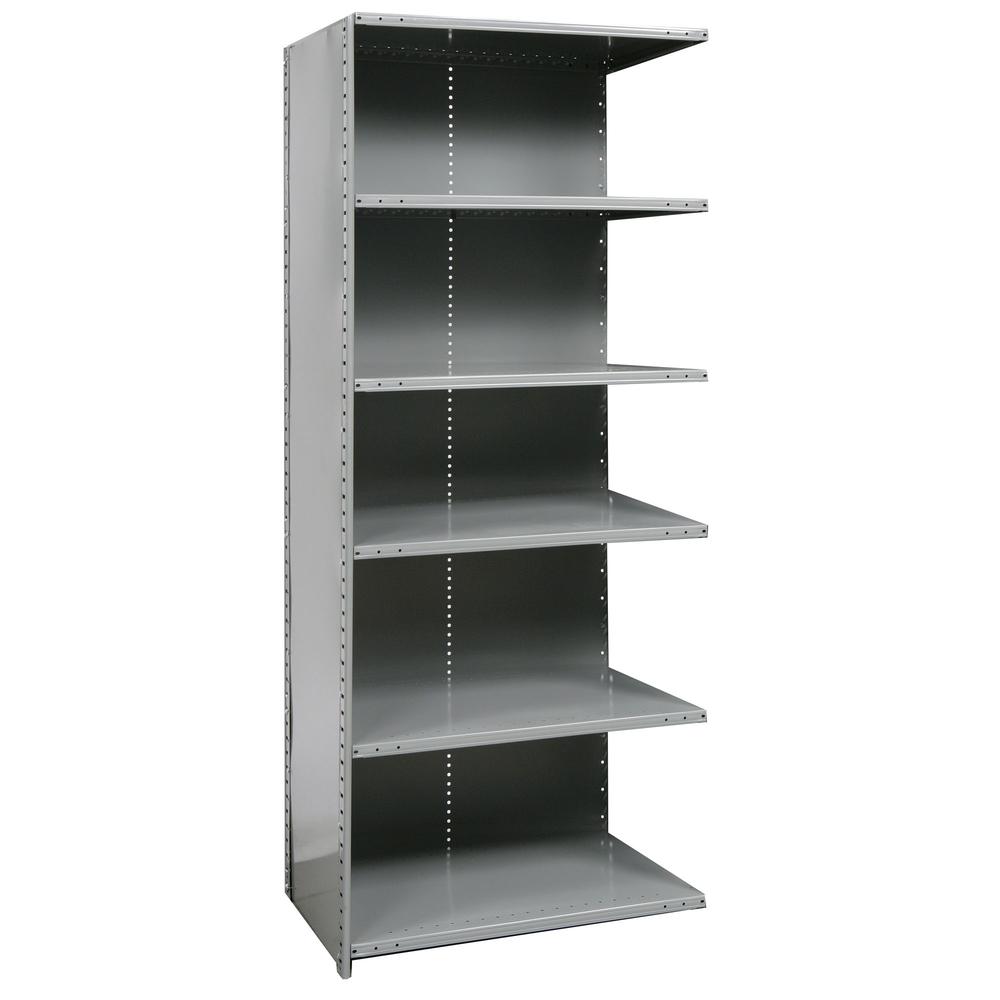 Hallowell Hi-Tech Metal Shelving 725 Dark Gray