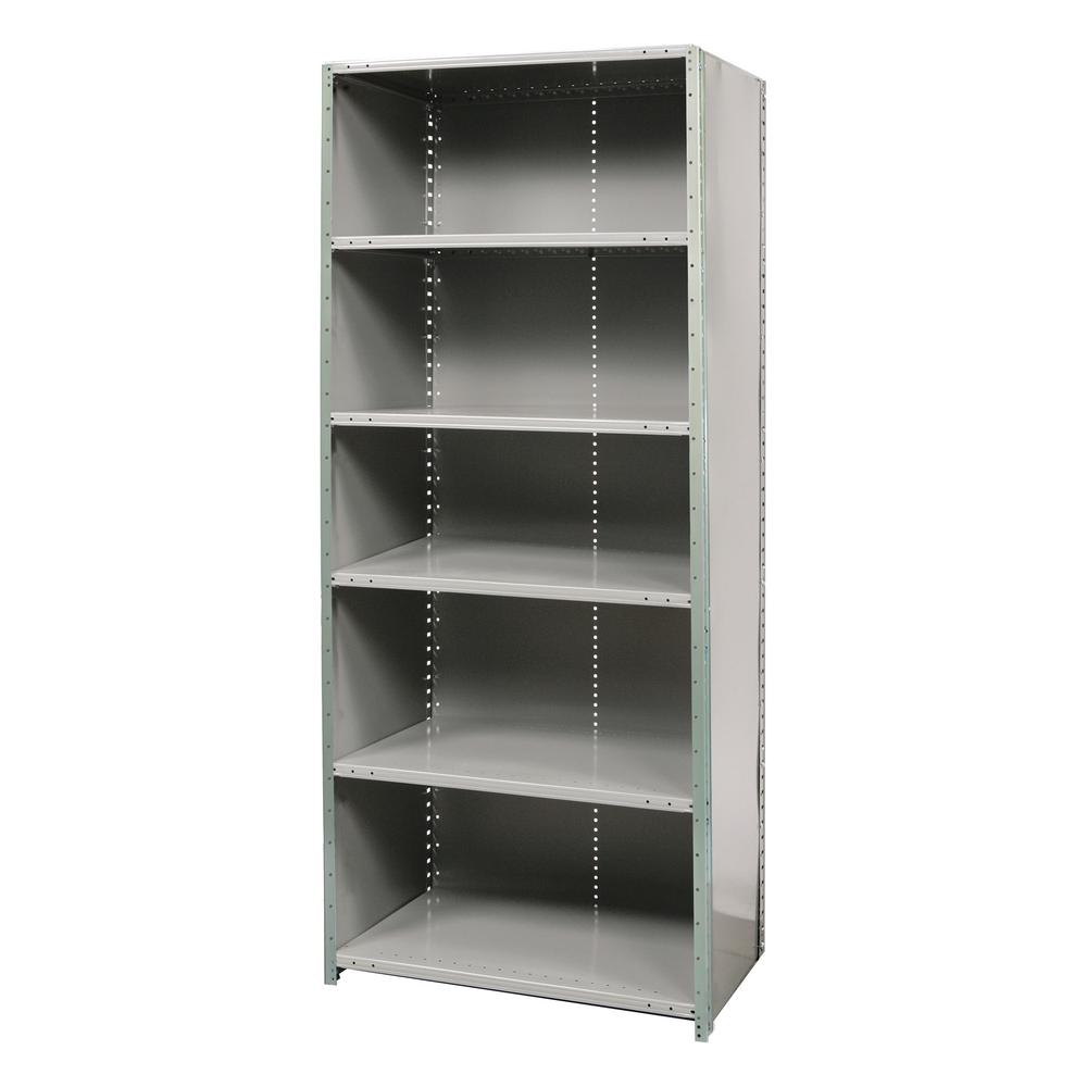 Hallowell Hi-Tech Free Standing Shelving 725 Dark Gray