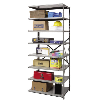 Hallowell Hi-Tech Metal Shelving 725 Dark Gray