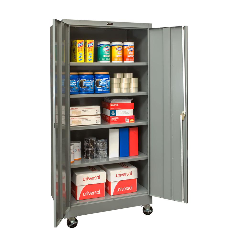 400 Series Mobile Solid Storage Cabinet