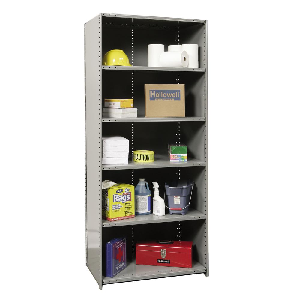 Hallowell Hi-Tech Metal Shelving 725 Dark Gray
