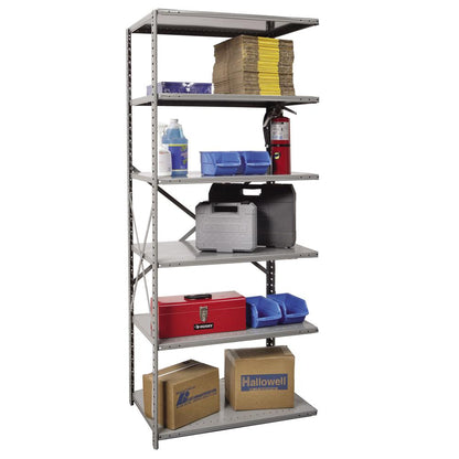 Hallowell Hi-Tech Metal Shelving 725 Dark Gray