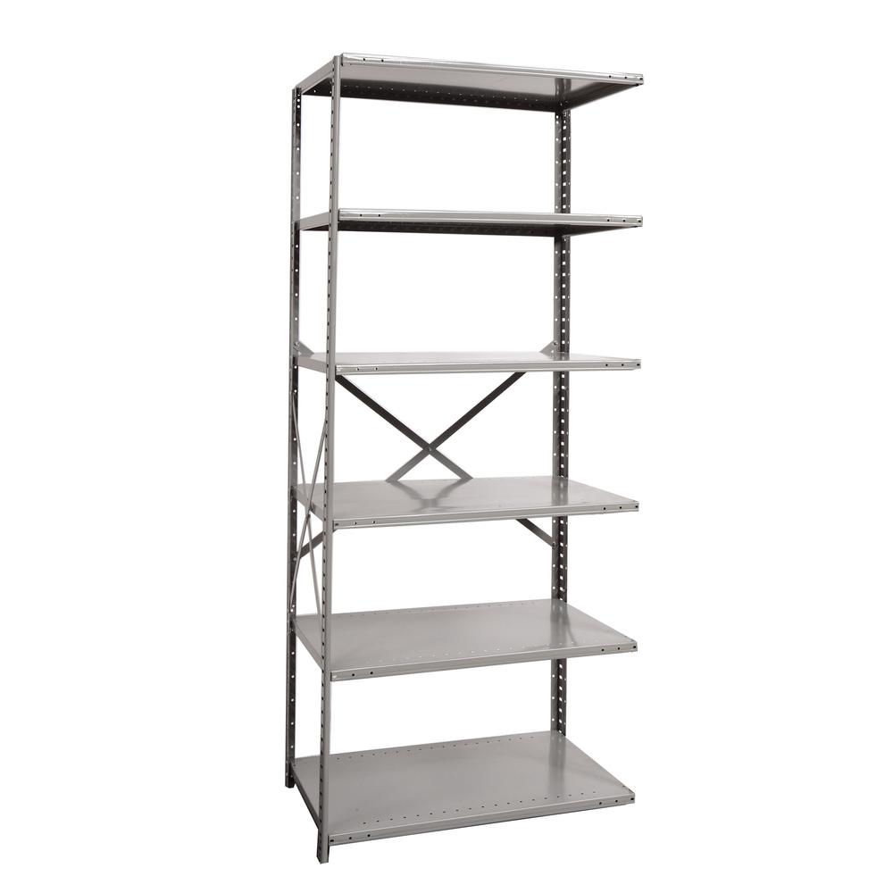 Hallowell Hi-Tech Metal Shelving 725 Dark Gray