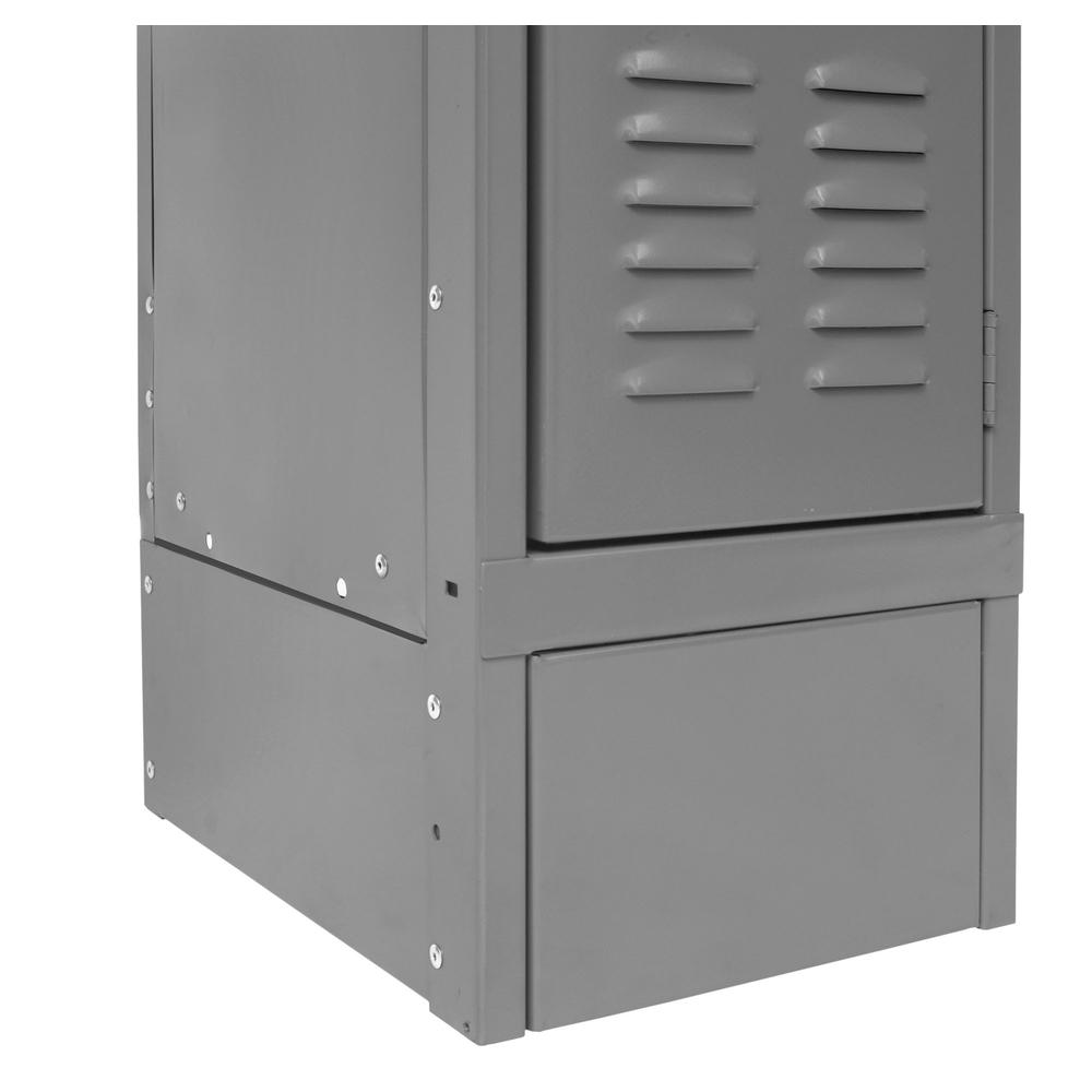 Hallowell Closed Side Base 18"D x 6"H 725 Dark Gray