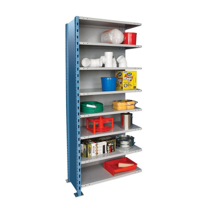 Hallowell H-Post High Capacity Shelving 707 Marine Blue Posts Sides