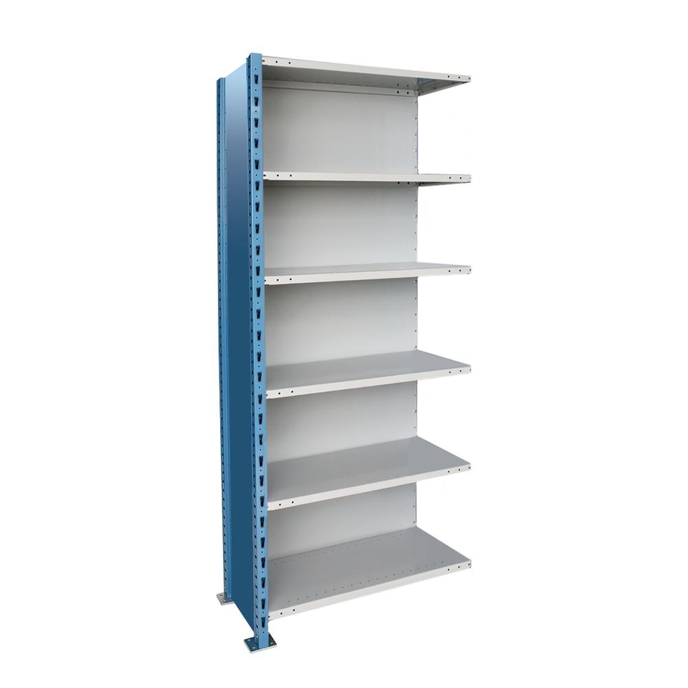 Hallowell H-Post High Capacity Shelving 707 Marine Blue Posts Sides