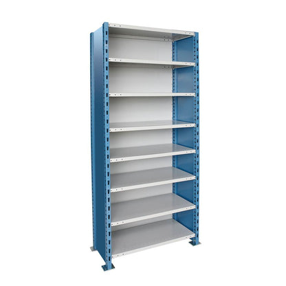 Hallowell H-Post High Capacity Shelving 707 Marine Blue Posts Sides