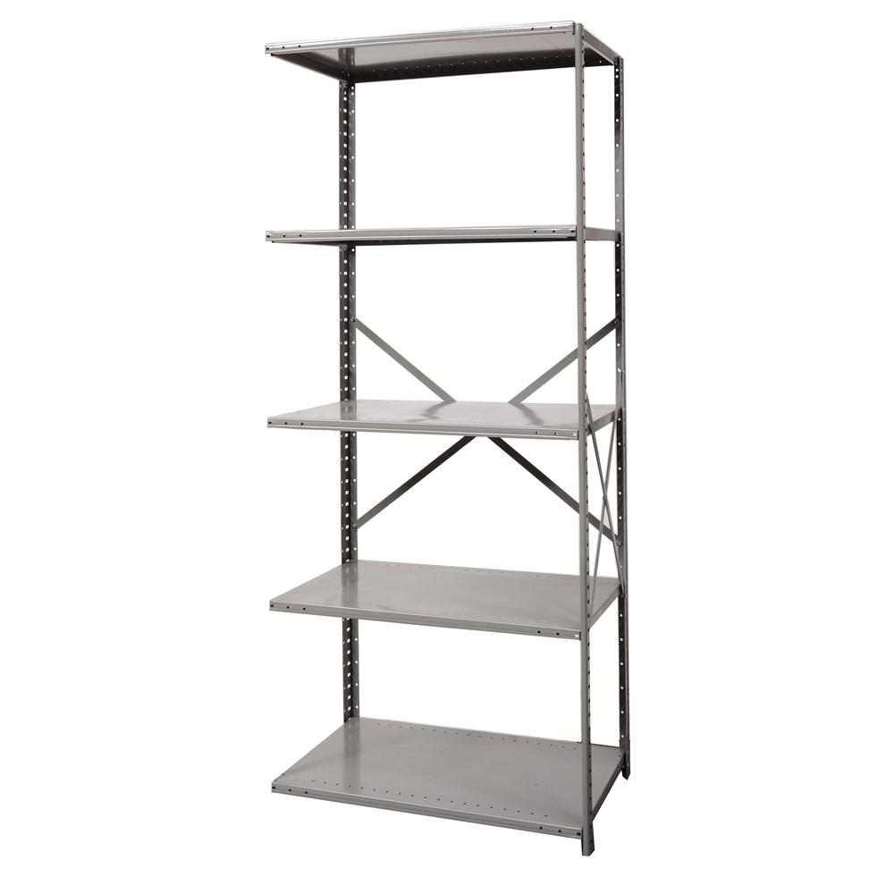 Hallowell Hi-Tech Metal Shelving 725 Dark Gray