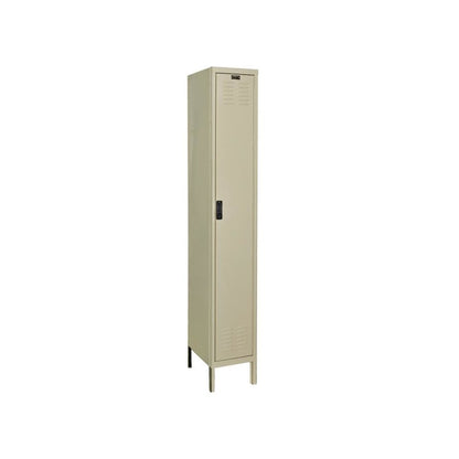 Hallowell DigiTech Electronic Locker, 729 Tan, Single Tier, 1-Wide, Assembled