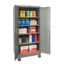 400 Series Mobile Solid Storage Cabinet