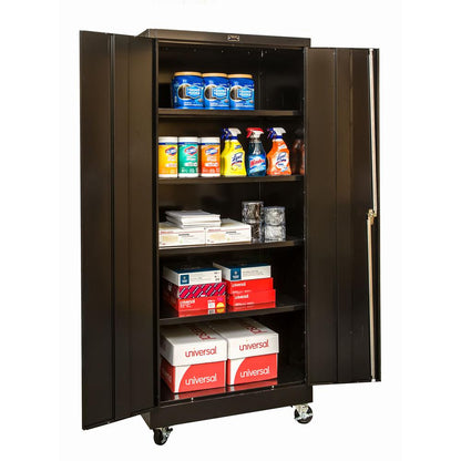 400 Series Mobile Solid Storage Cabinet