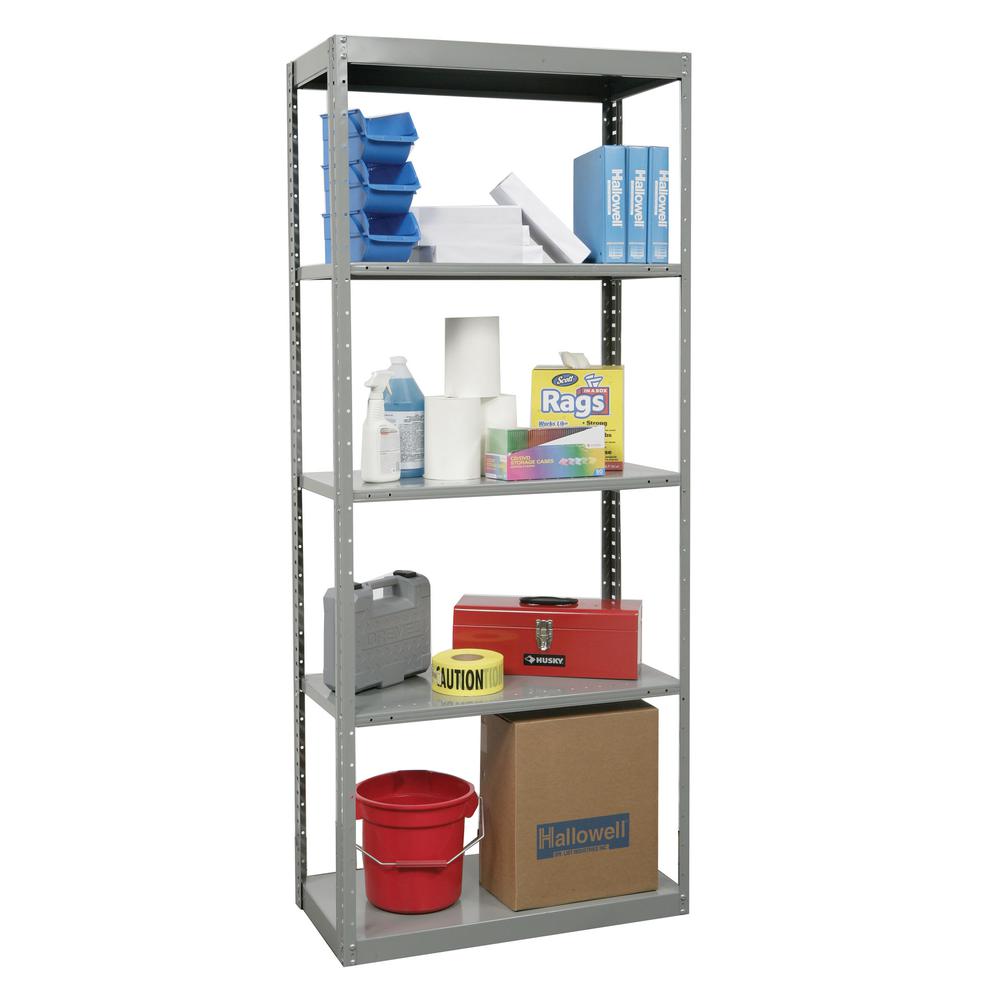 Hallowell Hi-Tech Metal Shelving 725 Dark Gray