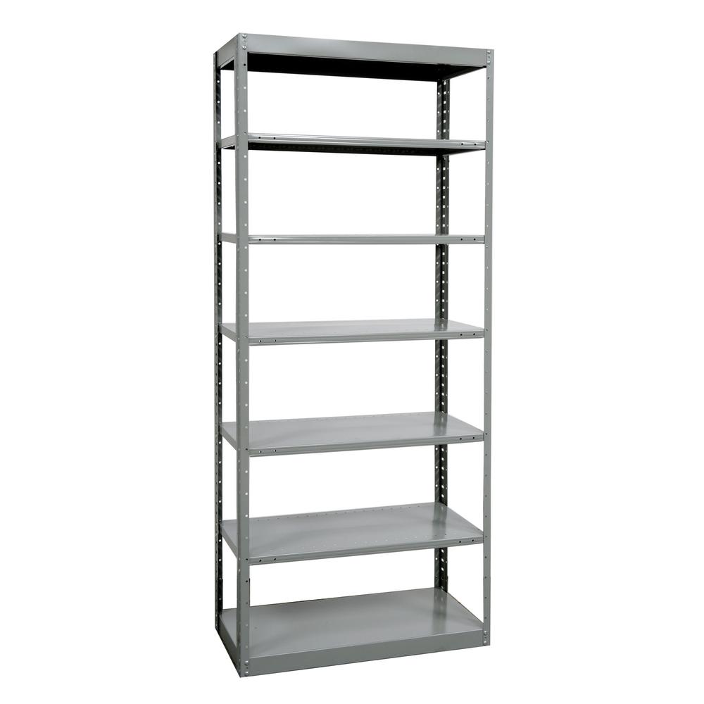 Hallowell Hi-Tech Metal Shelving 725 Dark Gray