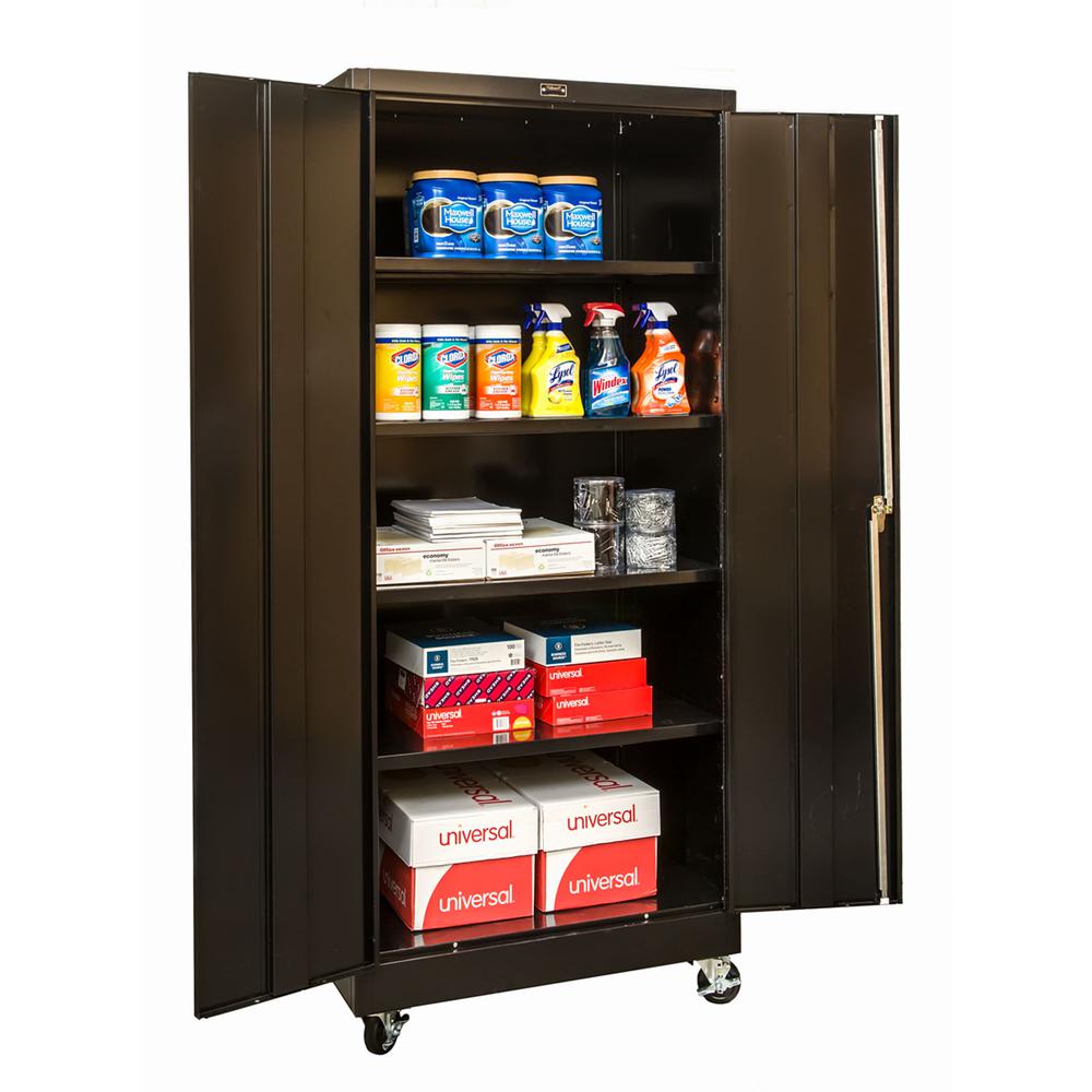 400 Series Mobile Solid Storage Cabinet