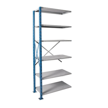 Hallowell H-Post High Capacity Shelving 707 Marine Blue Posts Side Sway Braces