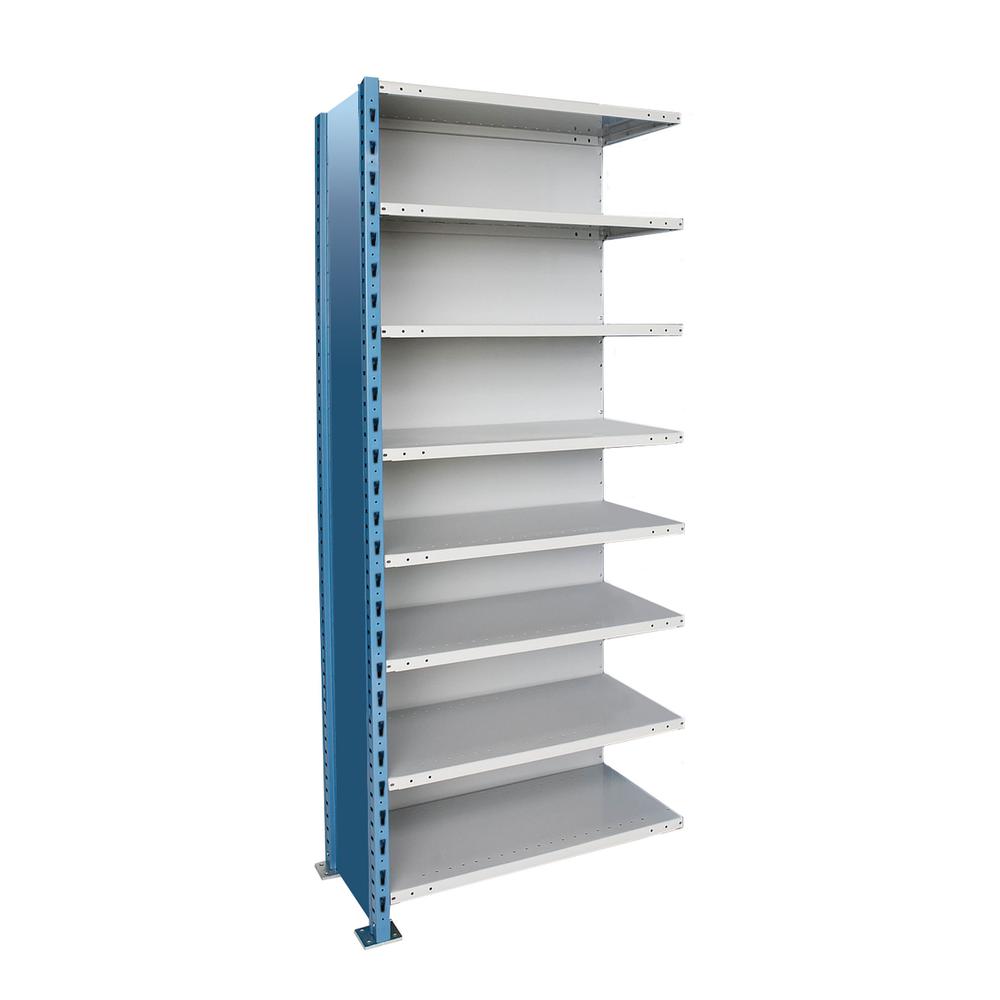 Hallowell H-Post High Capacity Shelving 707 Marine Blue Posts Sides