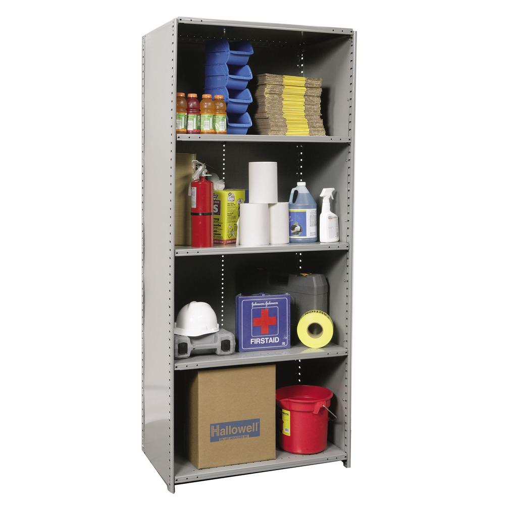 Hallowell Hi-Tech Metal Shelving 725 Dark Gray