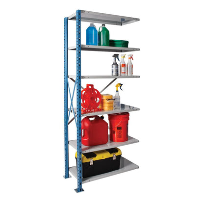 Hallowell Hi-Tech Metal Shelving 725 Dark Gray