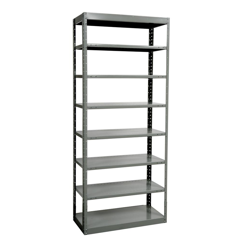 Hallowell Hi-Tech Metal Shelving 725 Dark Gray