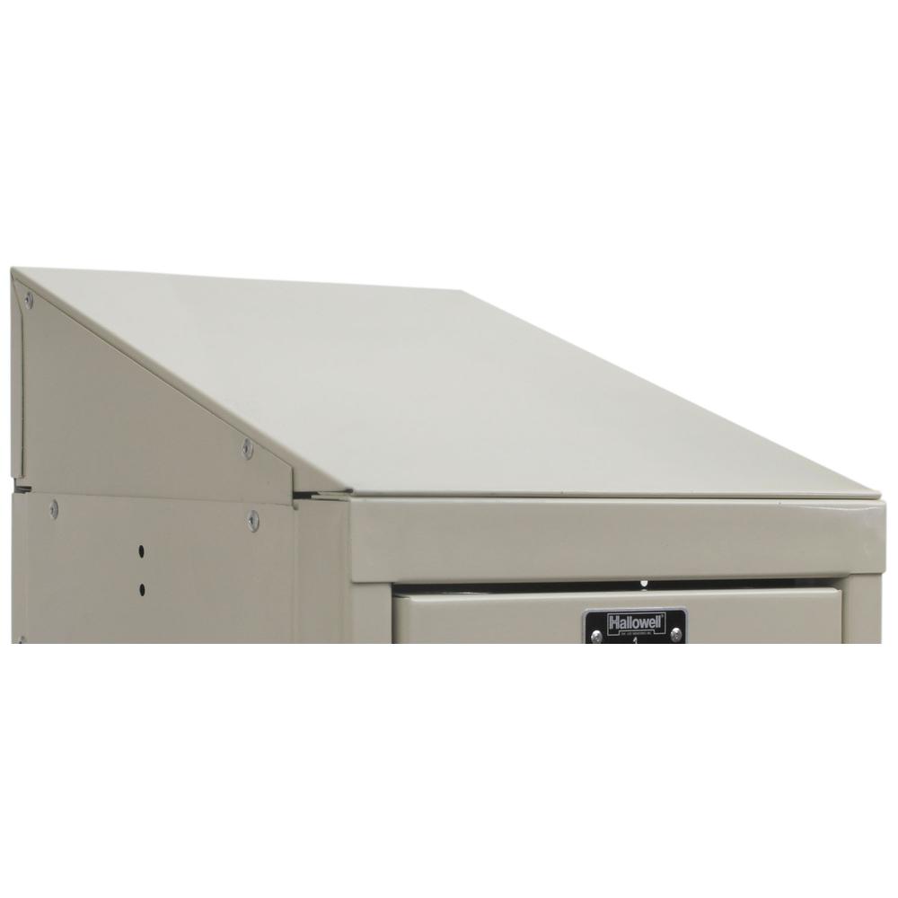 Hallowell Slope Top End Closure 24"D x 8"H 729 Tan