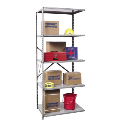 Hallowell Hi-Tech Metal Shelving 725 Dark Gray